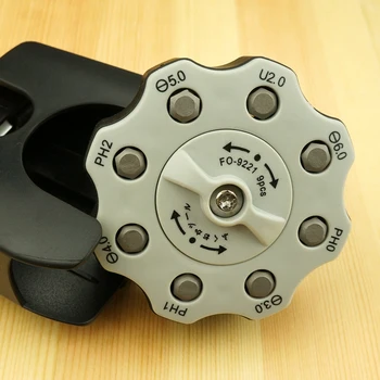 

Japan Fukuoka tool portable mini two-way ratchet word cross labor-saving screwdriver shaped batch head set