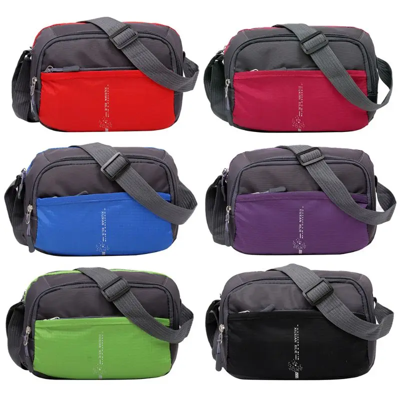 

Unisex Shoulder Bags Multi Pocket Crossbody Business Travel Messenger Tote Purse