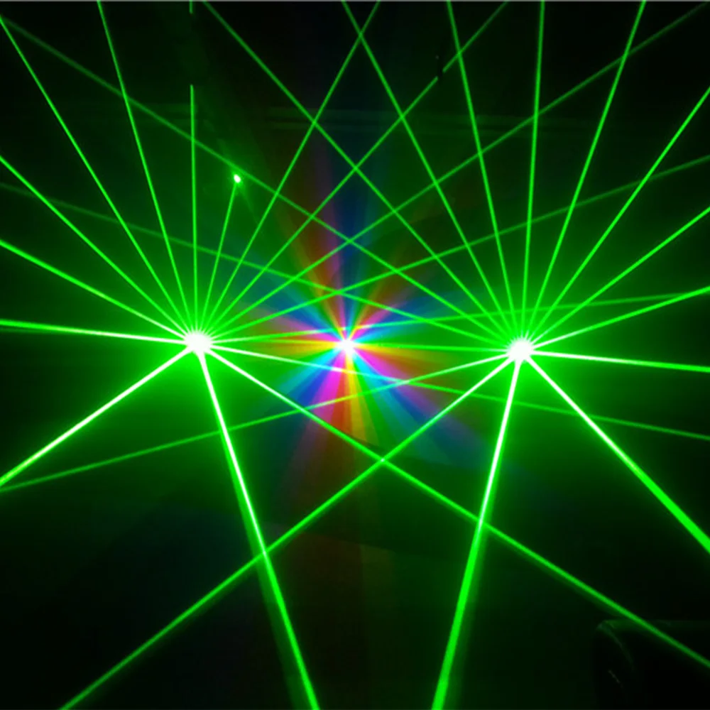 Лазерный сценический светильник 4W RGB 40Kpps