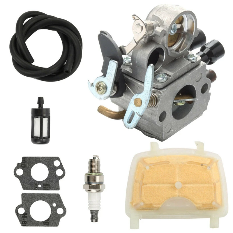 Карбюратор Tune Up Kit для Stihl MS171 MS181 MS211 ZAMA C1Q S269 Carb бензопила|Детали инструментов| |