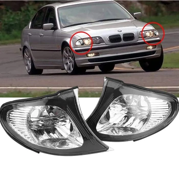 

Car Front Side Fender Light Corner Turn Light Marker Turn Signal Lamp For BWM 3-Series E46 2002 2003 2004 2005