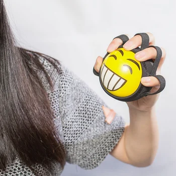 

Hand Grip PU Ball Finger Practice Hemiplegia Exercise Muscle Power Rubber Rehabilitation Training Gripper