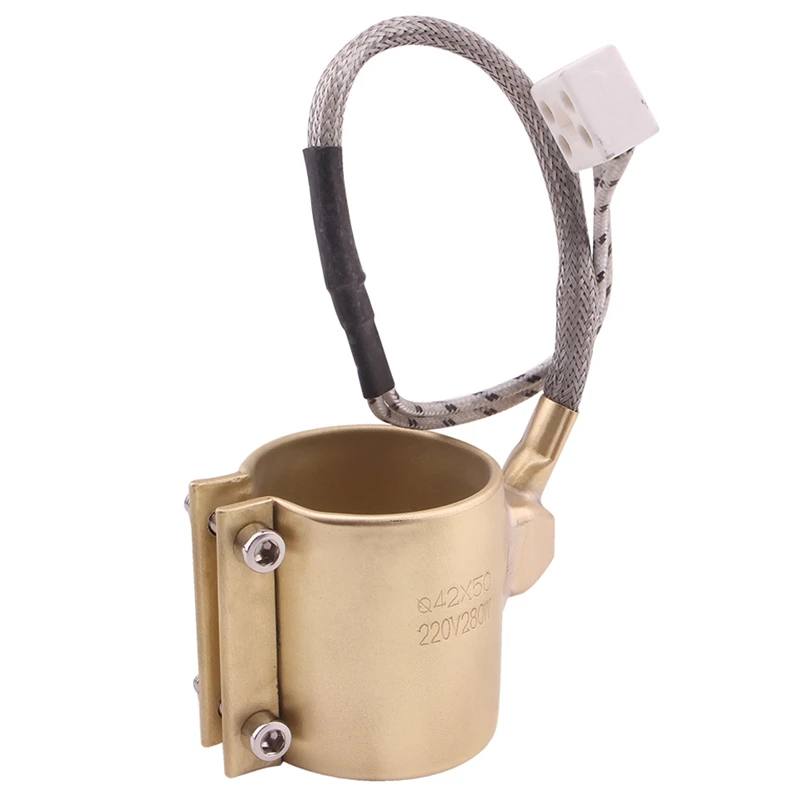 

42X50Mm 220V 280W Electric Copper Barrel Brass Band Heater for Extruder