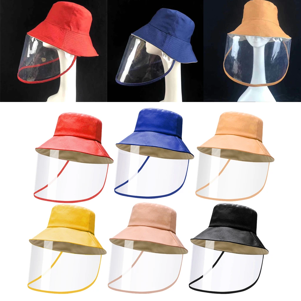Windproof Fishing Caps Protective Hat Outdoor Splash-Proof Cap Cover Anti-Spitting Dustproof Face Shield Fisherman For Women Men