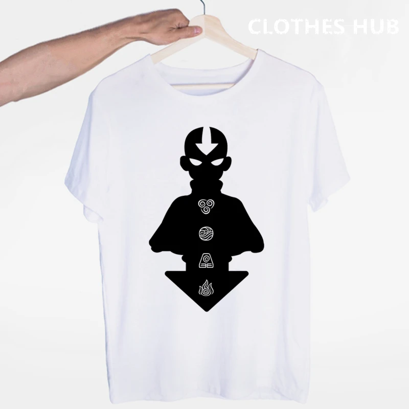Аватар Последний airbender Aang Аватар Новая мода футболка мужская хип-хоп Женская Harajuku футболки с принтом топы