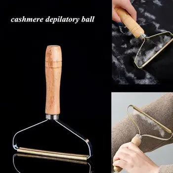 

Portable Lint Remover Clothes Fuzz Fabric Shaver Brush Tool Power-Free Fluff Removing Roller for Sweater Woven Coat 14*18.5cm