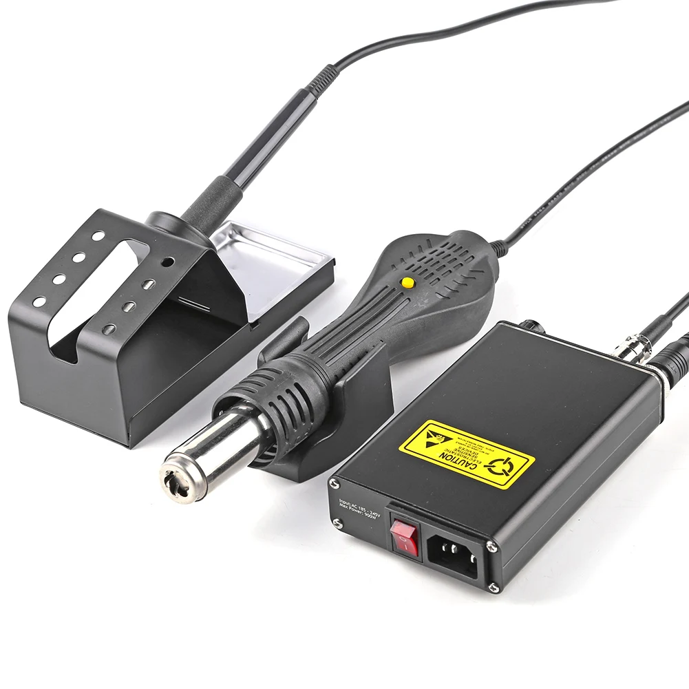 WY815P 150W 220V LED Display Electric Soldering Iron Air Gun T12 Solder