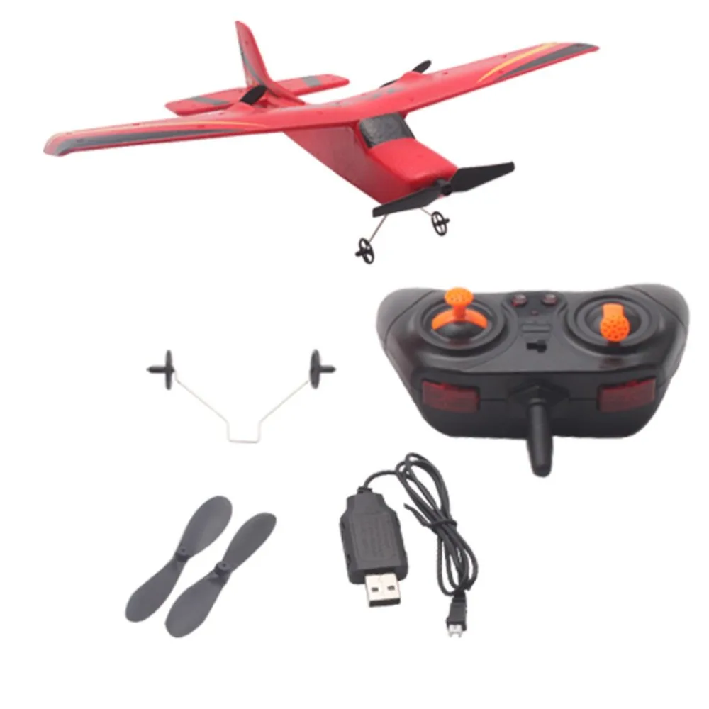 2019 Z50 2.4G 2CH 350mm Micro Wingspan Remote Control RC Glider Airplane Plane Fixed Wing EPP Drone with Built-in Gyro for Kids