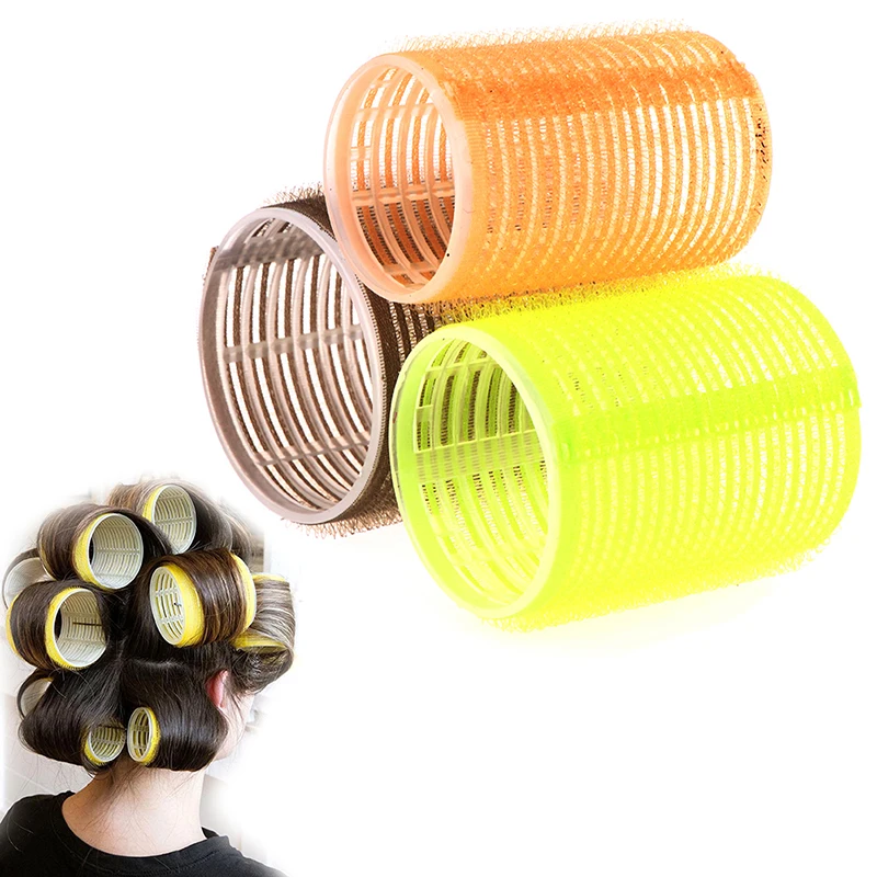 Different Size Self Grip Hair Rollers DIY Magic Large Self-Adhesive Hair Rollers Styling Roller Roll Curler Beauty Tool