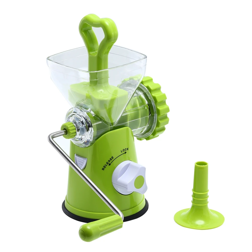  DIY Multifunction Manual Meat Grinder Spice Vegetable Chopper Sausage Meat Mincer Blade Cooking Cut - 4000367700918