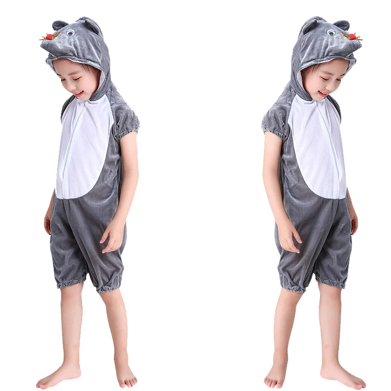 Kids Cartoon Animals Grey Mouse Costumes Halloween Cosplay Costume Boy Girl Kindergarten Disfraces Dress Up Role Play Jumpsuit Kids Cartoon Animals Grey Mouse Costumes Halloween Cosplay Costume Boy Girl Kindergarten Disfraces Dress Up Role Play Jumpsuit