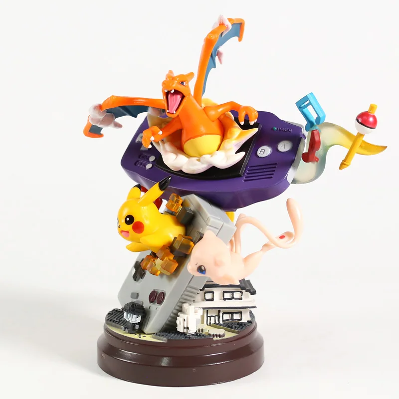 Мультяшный Монстр Charizard Mew Gameboy Коллекционная модель игрушки|Игровые фигурки и