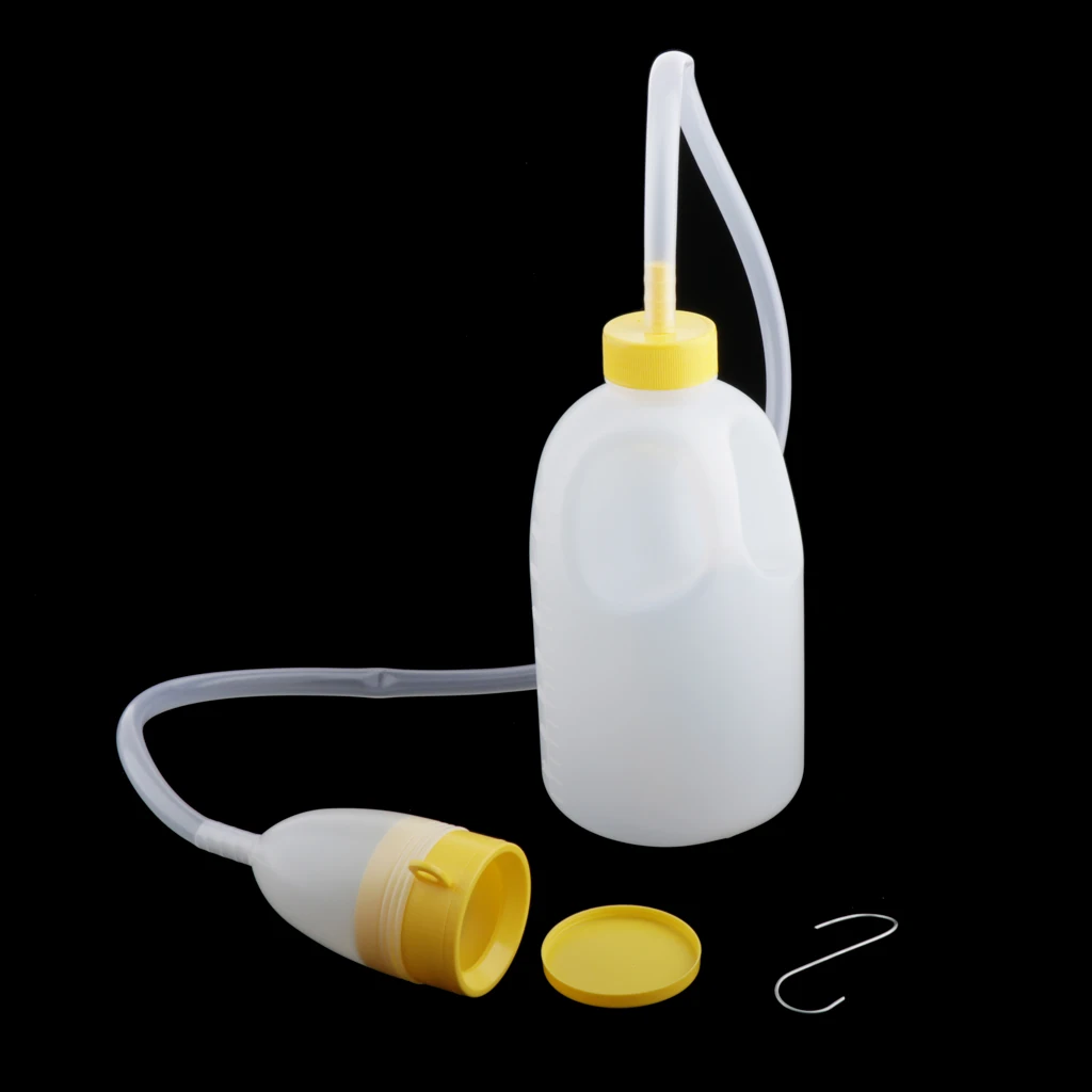 1700ml Travel Emergency Toilet Bucket Car Outdoor Male Bed Pee Urinal Tube Bottle Night Drainage for Outdoor Camping