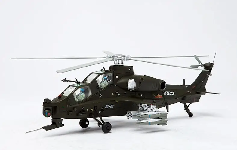 AF1 Китай Z-10 1/48 diecast самолет модель вертолета