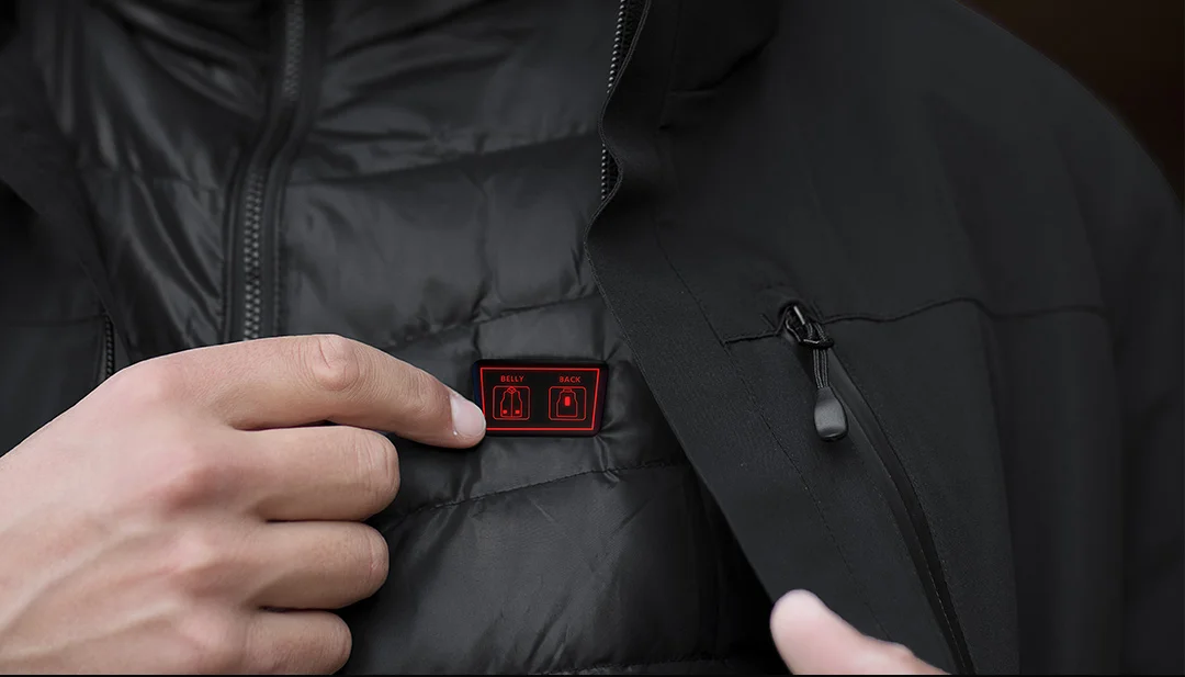 Предпродажный Xiaomi Youpin Cottonsmith мульти-зоны нагрева три в одном смарт-пуховик может решить 120 градусов ниже нуля