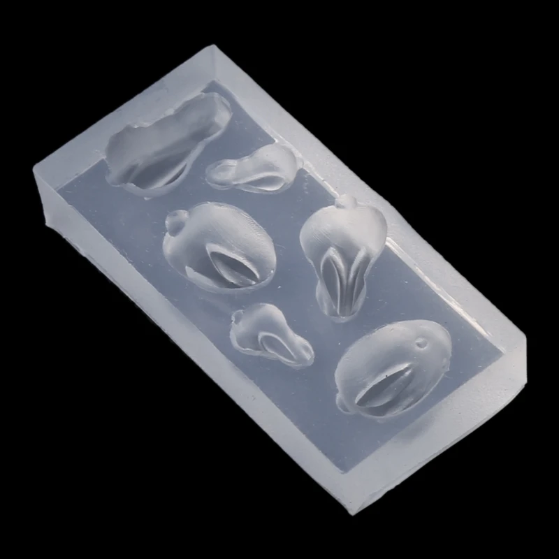 

97QE милый 3D кролик кулон силиконовая смола литье формы Кролик эпоксидная смола, форма инструменты для изготовления ювелирных изделий Искусство ремесло