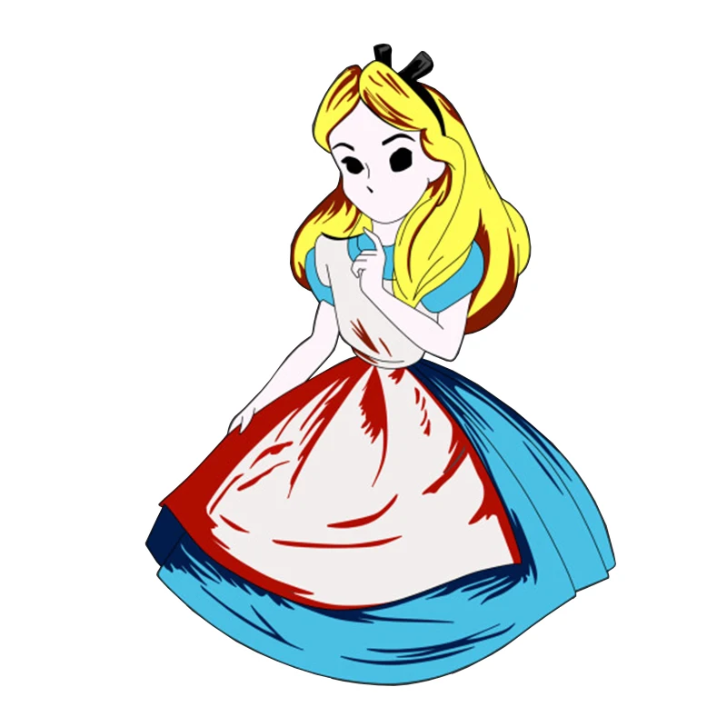 

alice lapel pin