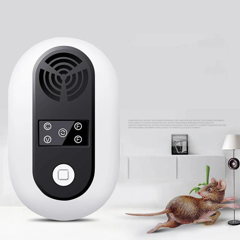 

Ultrasonic Smart Home Pest Mice Repeller Repellents Anti Rodent Repellent Mole Mouse Cockroach Mosquito Killer