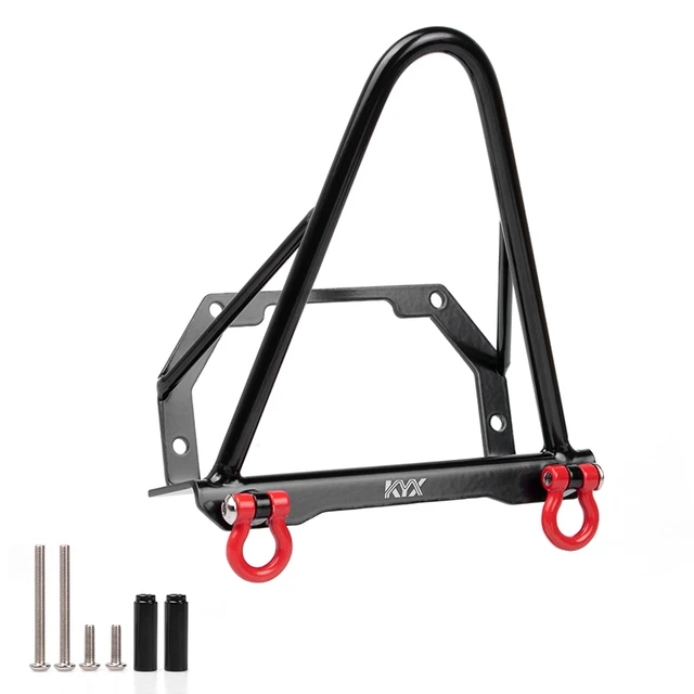 RC Model Car Parts Upgrade Refit Accessories Front Bumper Crash Barrier for 1/10 Axial Wraith 90018 90020 90031 Crawler Buggy