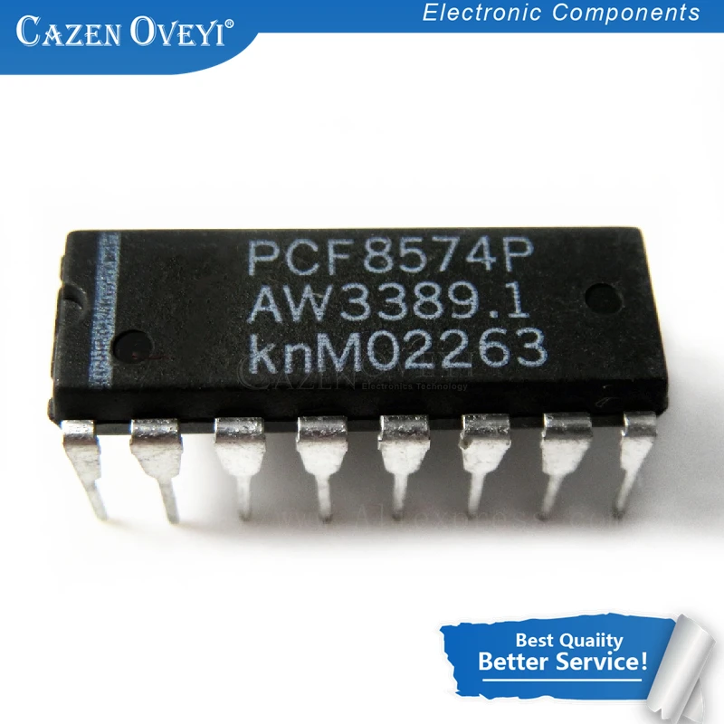 5 шт./лот PCF8574P DIP16 PCF8574 DIP 8574P DIP-16 PCF8574AP в наличии | Электронные компоненты и
