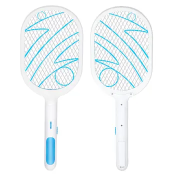 

USB Rechargeable Led Bug Zapper Racket Electric Fly Swatter Mosquito Killer Kill Bugs Instantly And Effectively