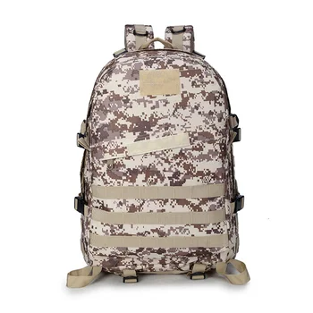 

Men Women Zipper Hiking Outdoor Storage Oxford Tactical Adjustable Backpack Large Capacity Camping Waterproof Bag Lightweight