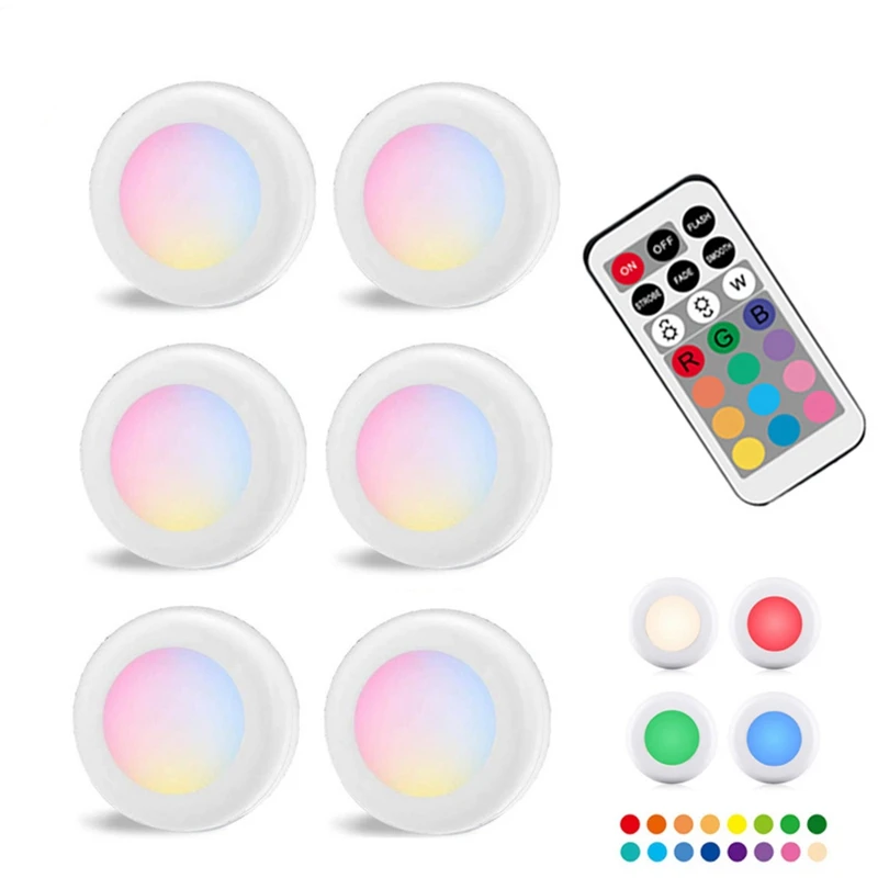 Пульт дистанционного управления RGB свет шкафа сенсорный датчик лампы на