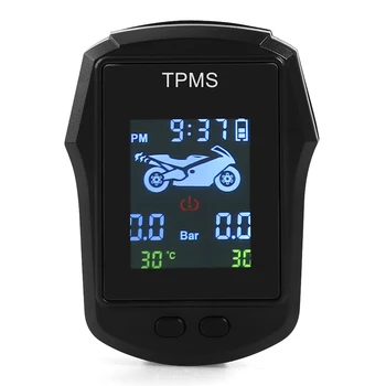 

Waterproof Motorcycle TPMS Motorbike Electric Bike Tire Tyre Pressure Monitoring System with External Sensors