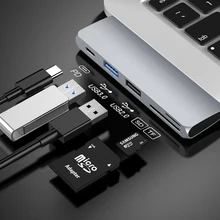 ^#Cheap Type c hub type-c multi-function docking station hub computer converter in-line card reader for iPad ProMate book Samsung9 10 ^#Cheap Type c hub type-c multi-function docking station hub computer converter in-line card reader for iPad ProMate book Samsung9 10