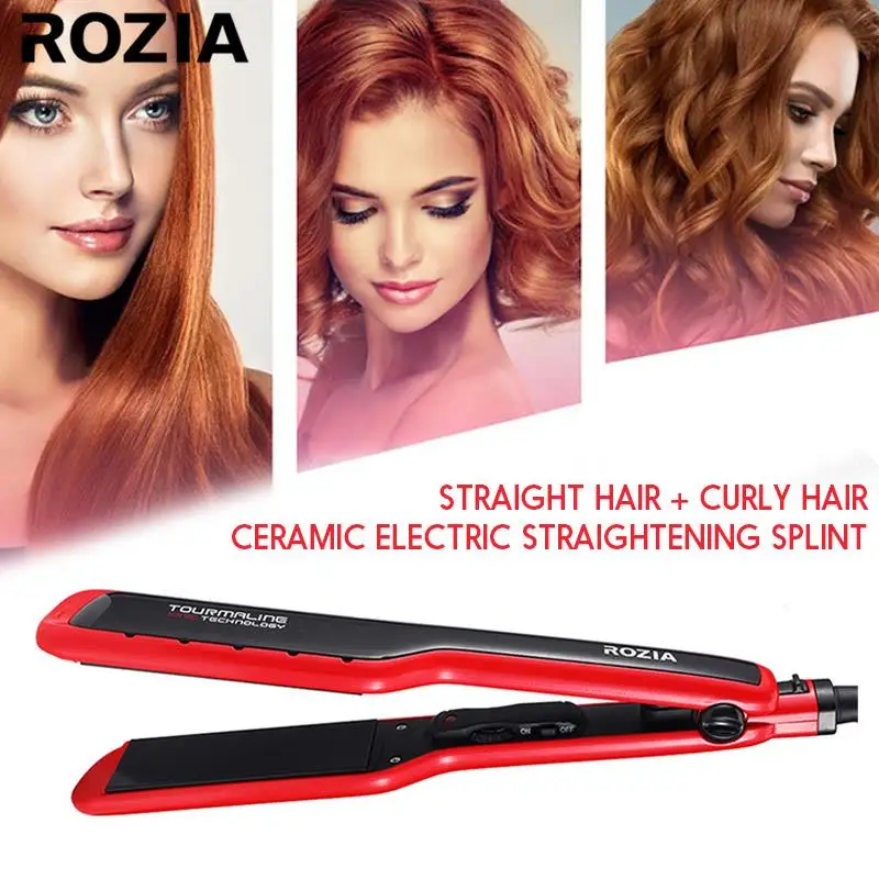 

Hair Curler Steam Hair Straightener Ceramics Fashion Major Stylist Beauty Salon Flat Iron Straighten
