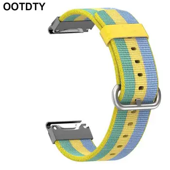 

Sports Bracelet for Garmin Fenix 6 Wristband Braided Nylon Strap Replacement