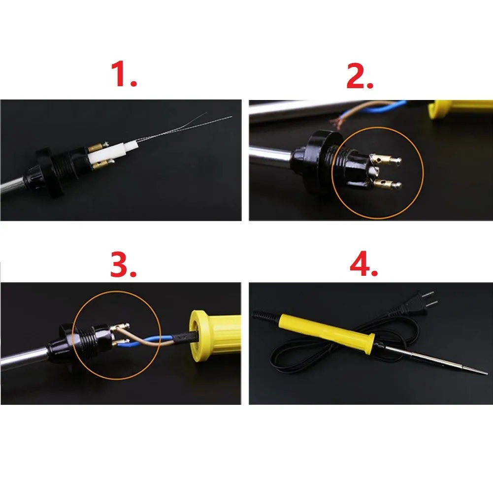 10pcs 220V 20W 35W 50W Electric Soldering Iron Heating Element Internal Heated Ceramic Core For Welding Equipment hot stapler