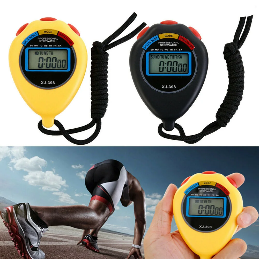 

Classic Digital Handheld Sports Stopwatch Waterproof Portable Electronic Counter Timer Professional Handheld Timer Stop Watch