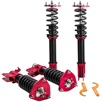 

24 Way Adjustable Damper Height Coilover Suspension Shock Kit for Subaru Impreza WRX GDA GDB Saab 9-2x 2002-2007