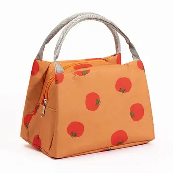 

Fashion Women Large Capacity Lunch Bag Carry On Shoulder Handbag Bag Lunch Box Portable Insulated Canvas Lunch Bags /E
