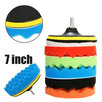 

Car Cleaning Polishing Buffing Pads Sponge Detailing Supplies Tools Waxing Discs