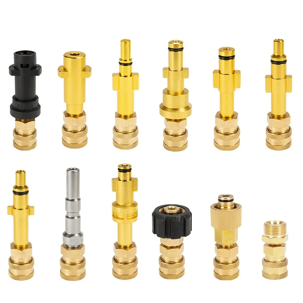 G1/4-дюймовый быстрый соединитель для насадок Karcher K2-K7 /Nilfisk/Bosche Aquatak/LAVOR/Elitech/HUTER/Interskol