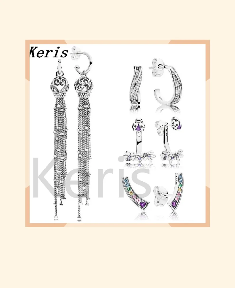 

High Quality 1:1 100% Silver Multi-Style Electroplated Stud Set Preferred For Free Delivery