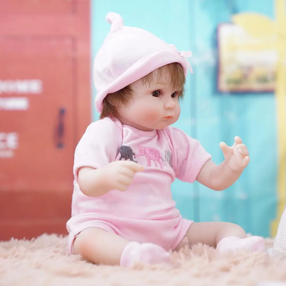 43 см Bebe Реалистичная кукла Reborn premium ручная детальная картина мизинец на все тело силиконовая кукла-Имитация Рождественский подарок