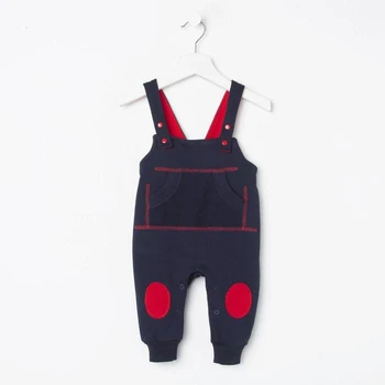 

Bib for a boy, color blue, height 68 cm
