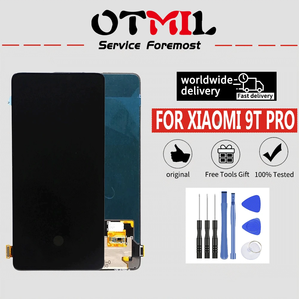 

6.39" AMOlED Original For Xiaomi Redmi K20 Pro LCD Mi 9T Pro Display Touch Screen