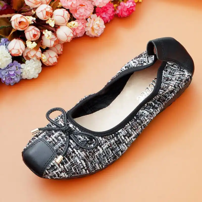 women's foldable flat shoes