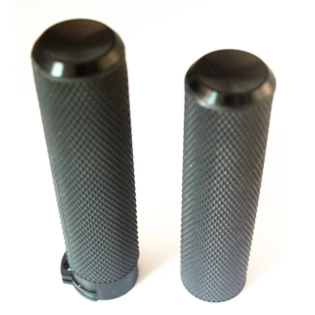 2pcs Black 1'' Motorbike Antiskid Handlebar Grips Fit  Glide 883 1200 X 48