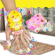 Дети Пальчиковое пианино игрушка восхитительный мультфильм История сказать Ранние развивающие игрушки для ребенка горячая распродажа