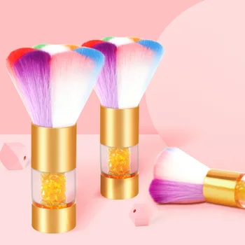 

ZZDOG Single Cosmetic Professional Makeup Brush Multifunction Blush Brush Rouge Brush Exquisite Handle Colorful Softy Bristles