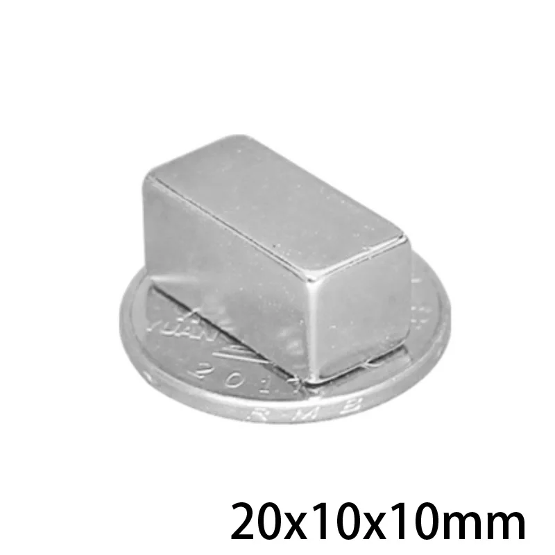 Суперкубический Блок N35 неодимовый магнит 20x10x10 мм 1 ~ 50 шт. 20 * 10 NdFeB сильные магниты