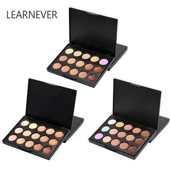 

15 Colors Professional Face Concealer Makeup Mini Face Concealer Camouflage Palette Cream Contour Makeup