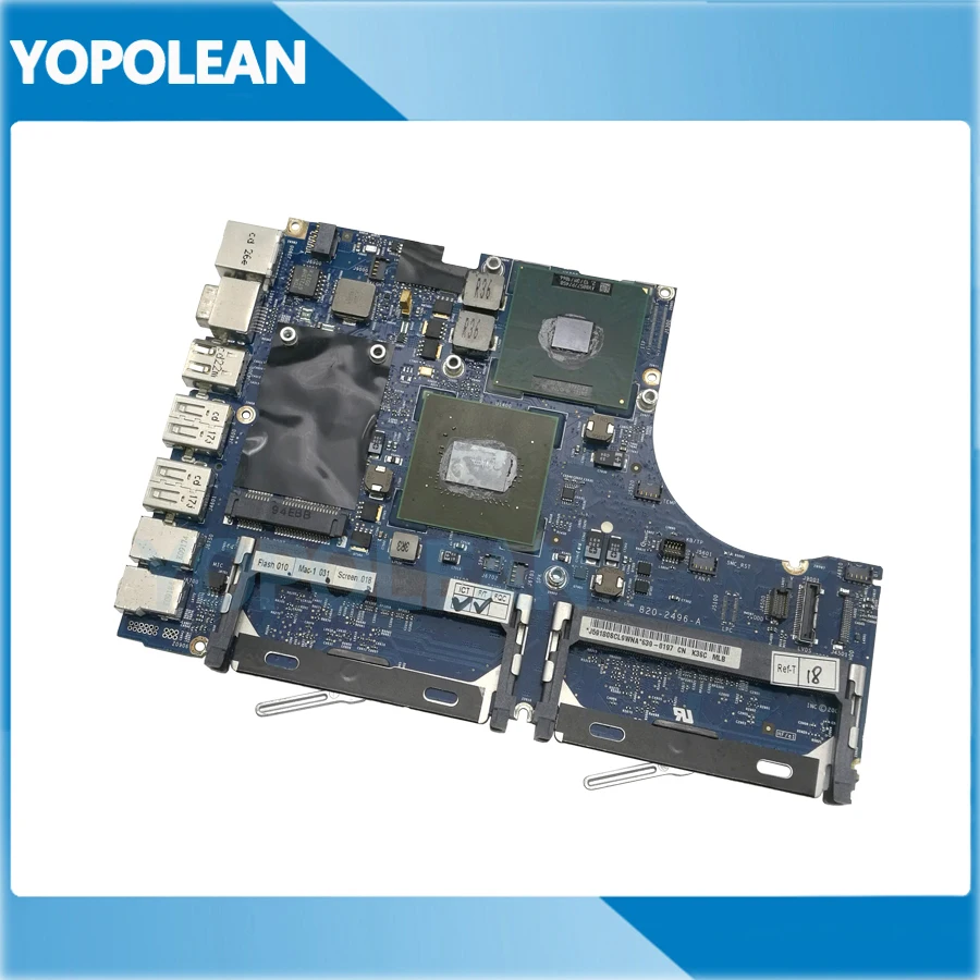 

Full Tested Motherboard 2.13 GHz P7450 Logic Board For Apple Macbook 13'' A1181 820-2496-A MC240 Mid 2009