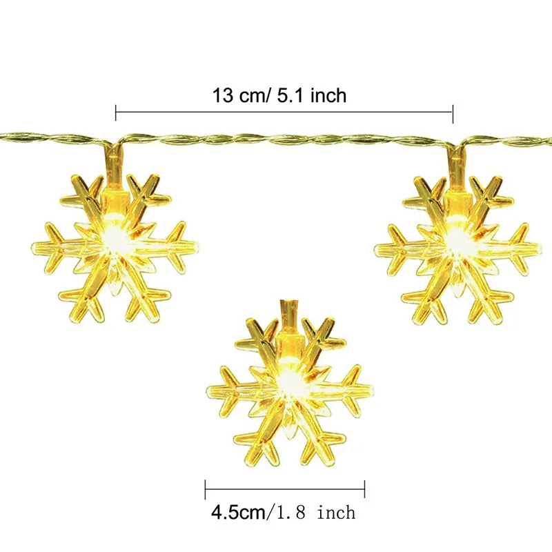 3M светодиодный светильник-гирлянда со снежинками, украшение для первого дня рождения, свадебные, рождественские, новогодние, вечерние