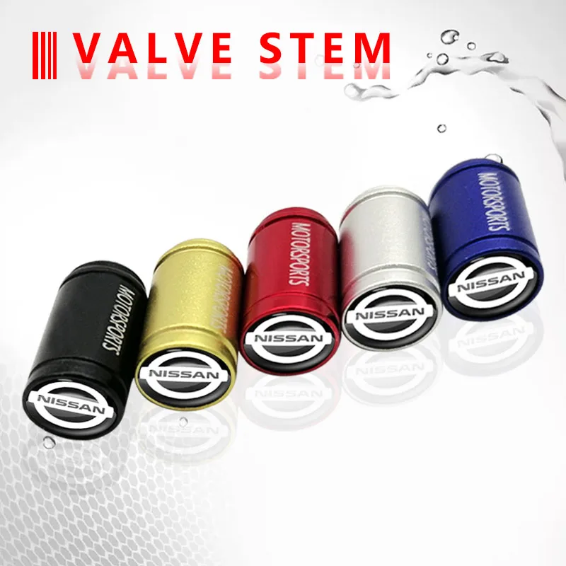 4Pcs New Metal Wheel Tire Valve Caps For Nissan Rogue Qashqai J11 X-Trail X Trail T32 2020 Teana Car Styling Accessories |